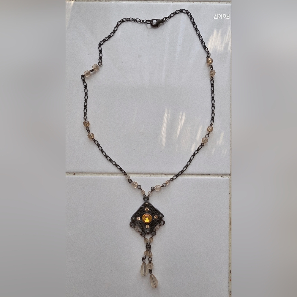Vintage Czech Art Deco Necklace